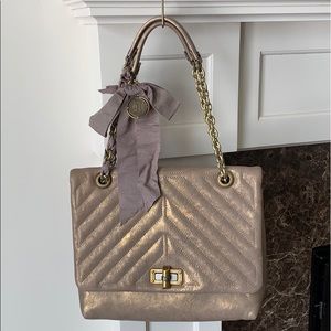 Lanvin Happy Quilted Leather Shoulder Bag